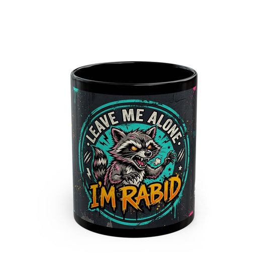 Leave Me Alone Black Mug (11oz, 15oz)