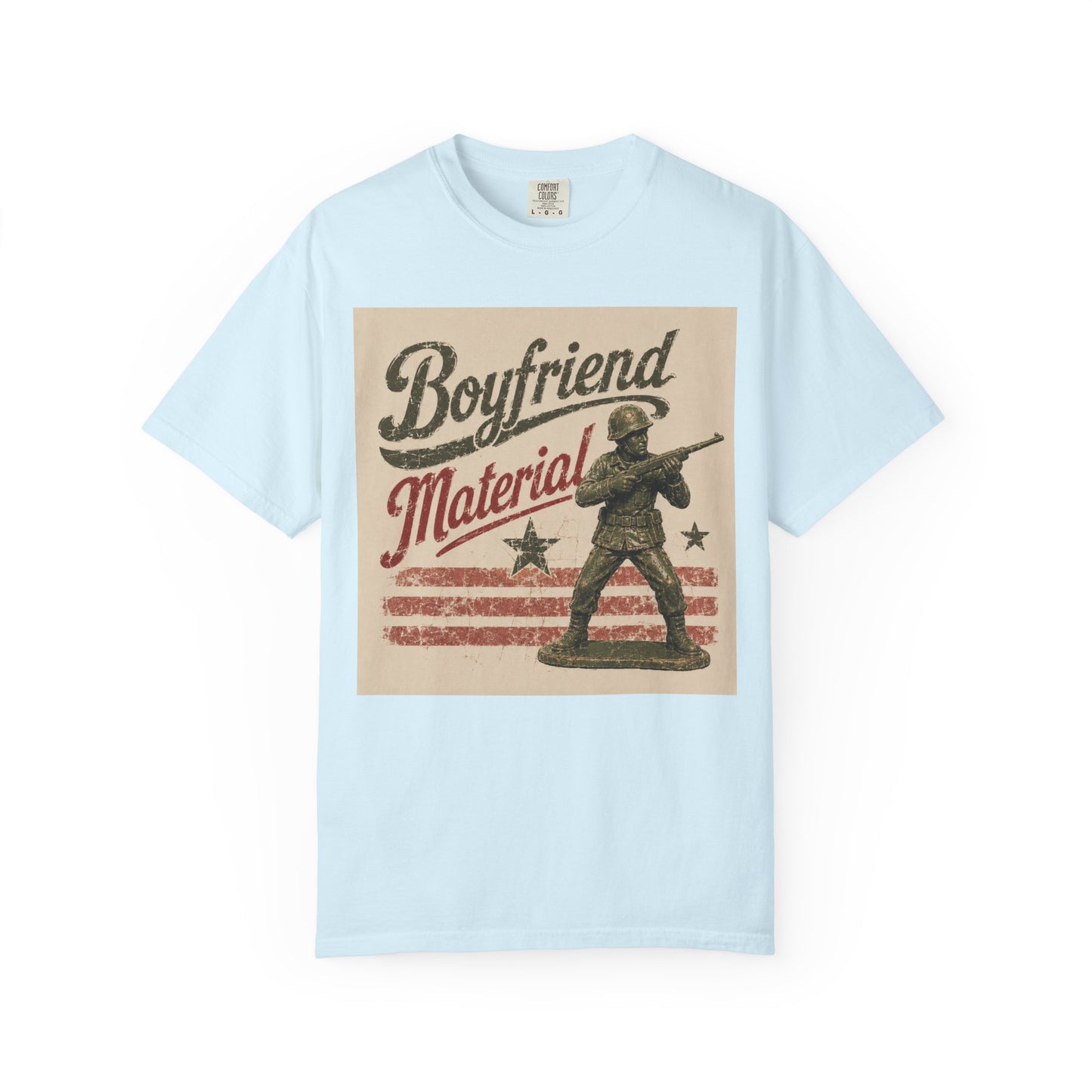 Boyfriend Material Unisex Garment-Dyed T-shirt