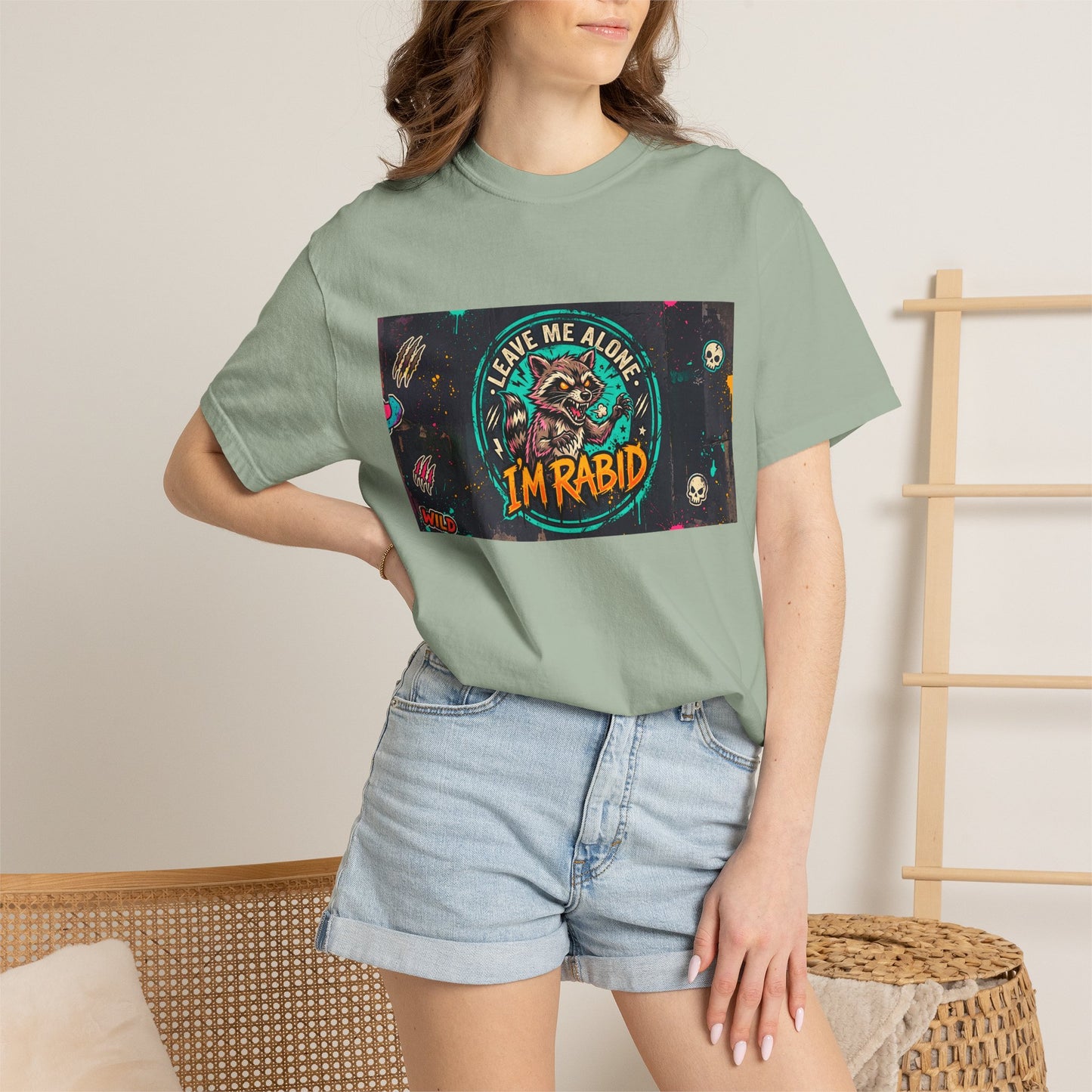 Leave Me Alone Unisex Garment-Dyed T-shirt