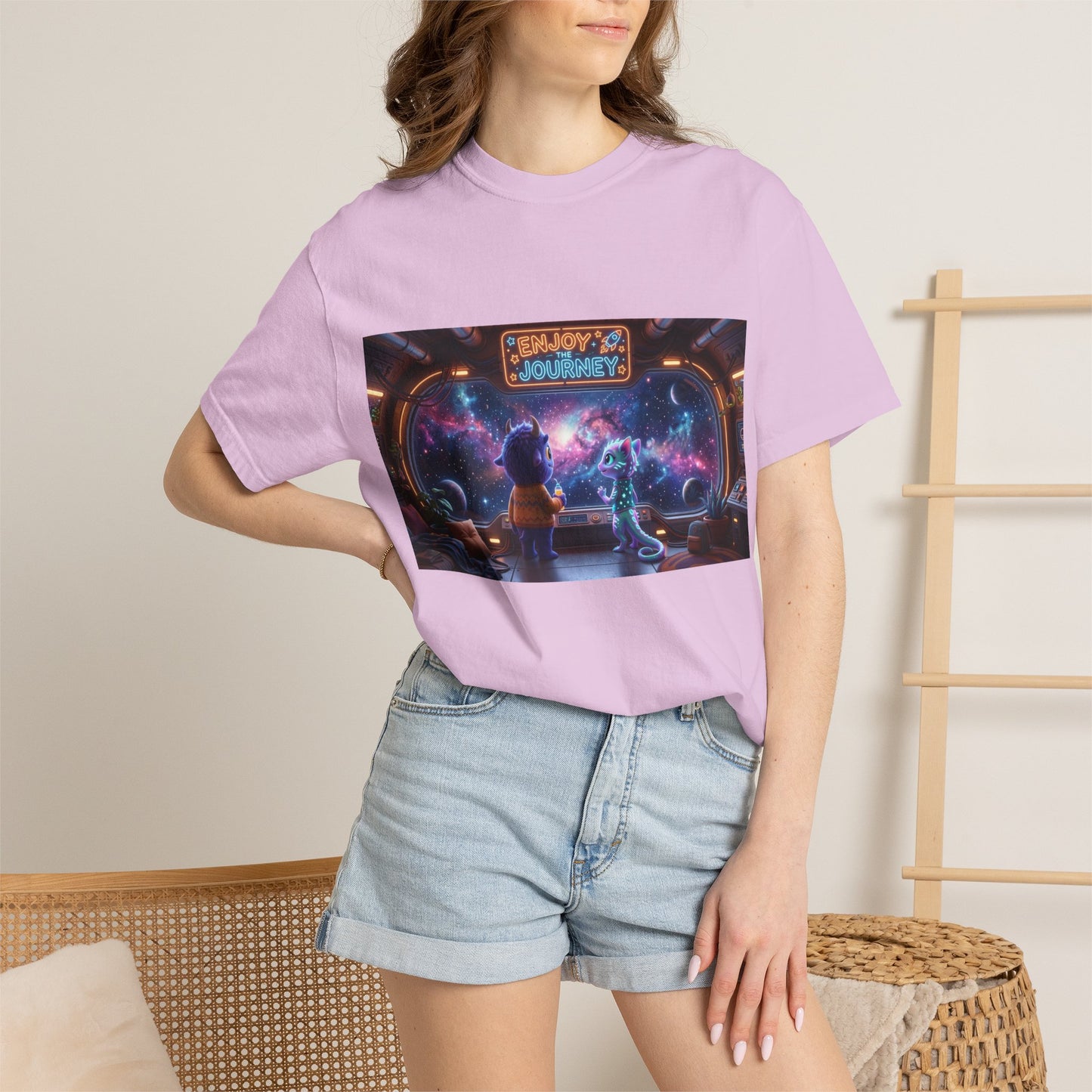 Enjoy the journey Unisex Garment-Dyed T-shirt