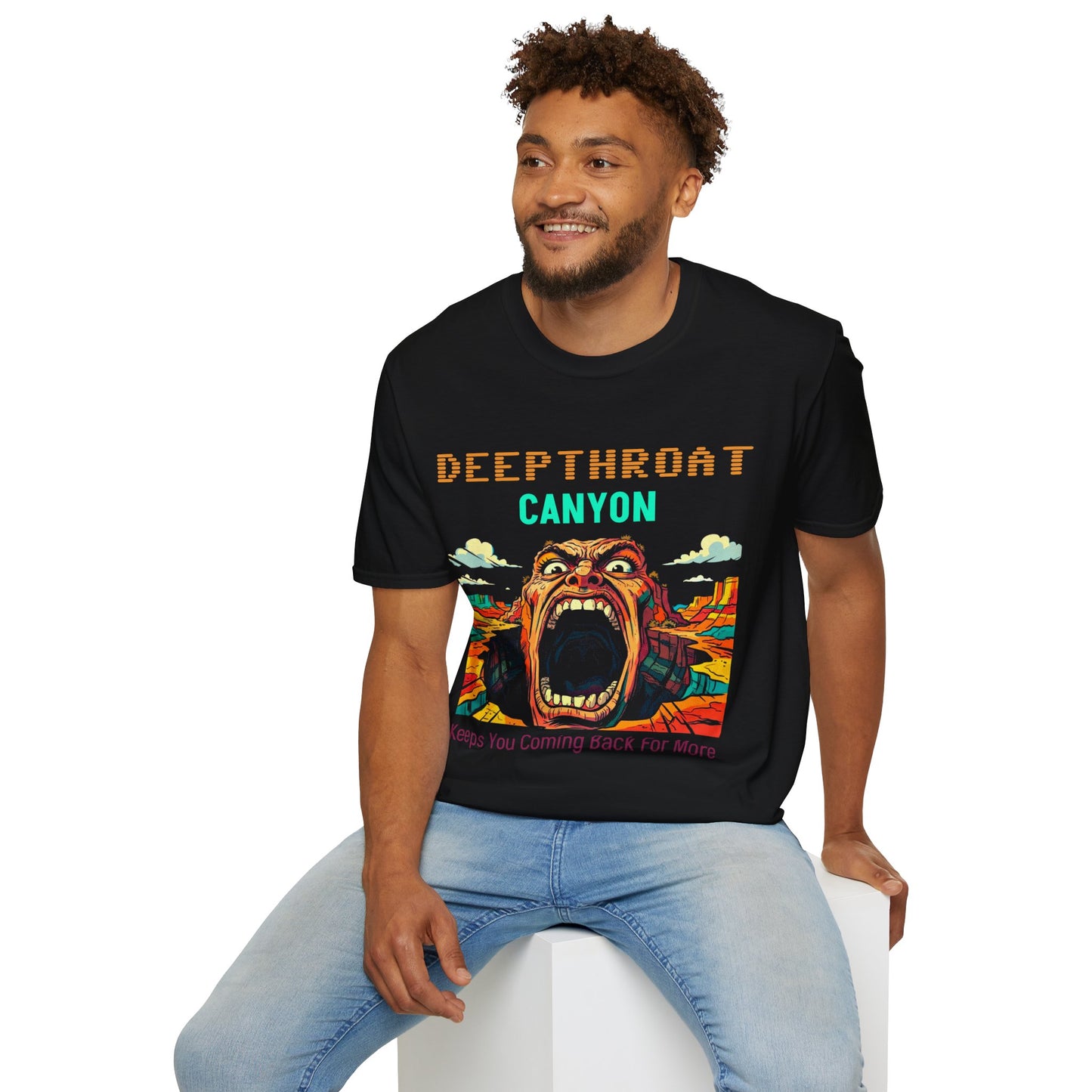 Deepthroat Canyon Unisex Softstyle T-Shirt