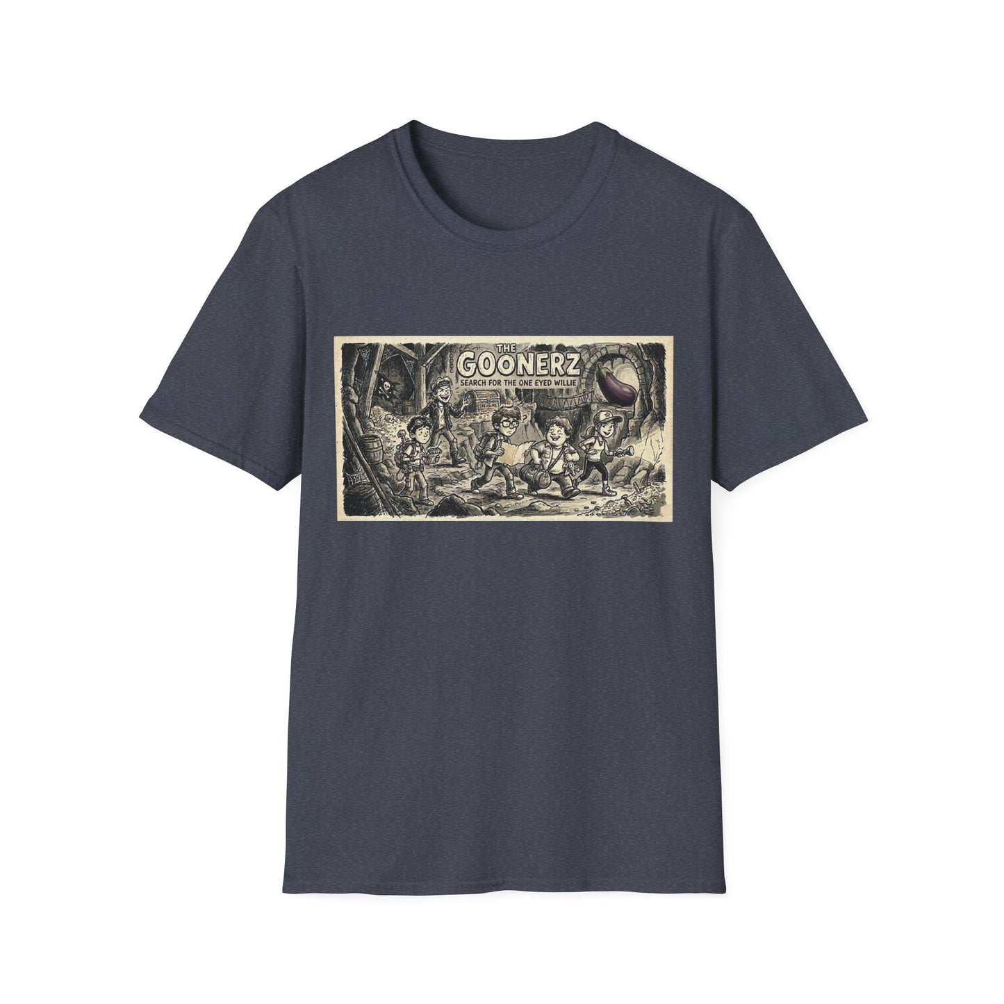 Egg plant adventures Unisex Softstyle T-Shirt