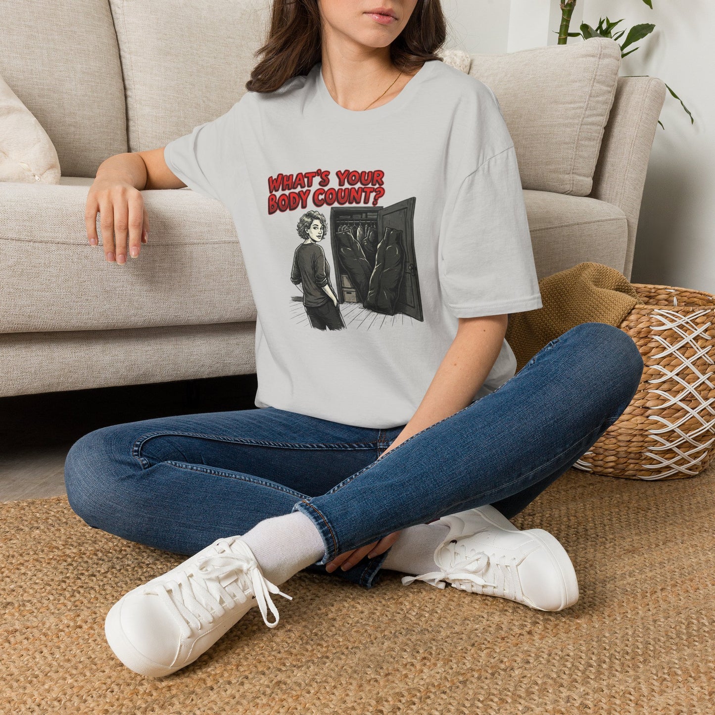Body Count Funny Adult Humor Softstyle Tee — Gag Gift for Him or Her
