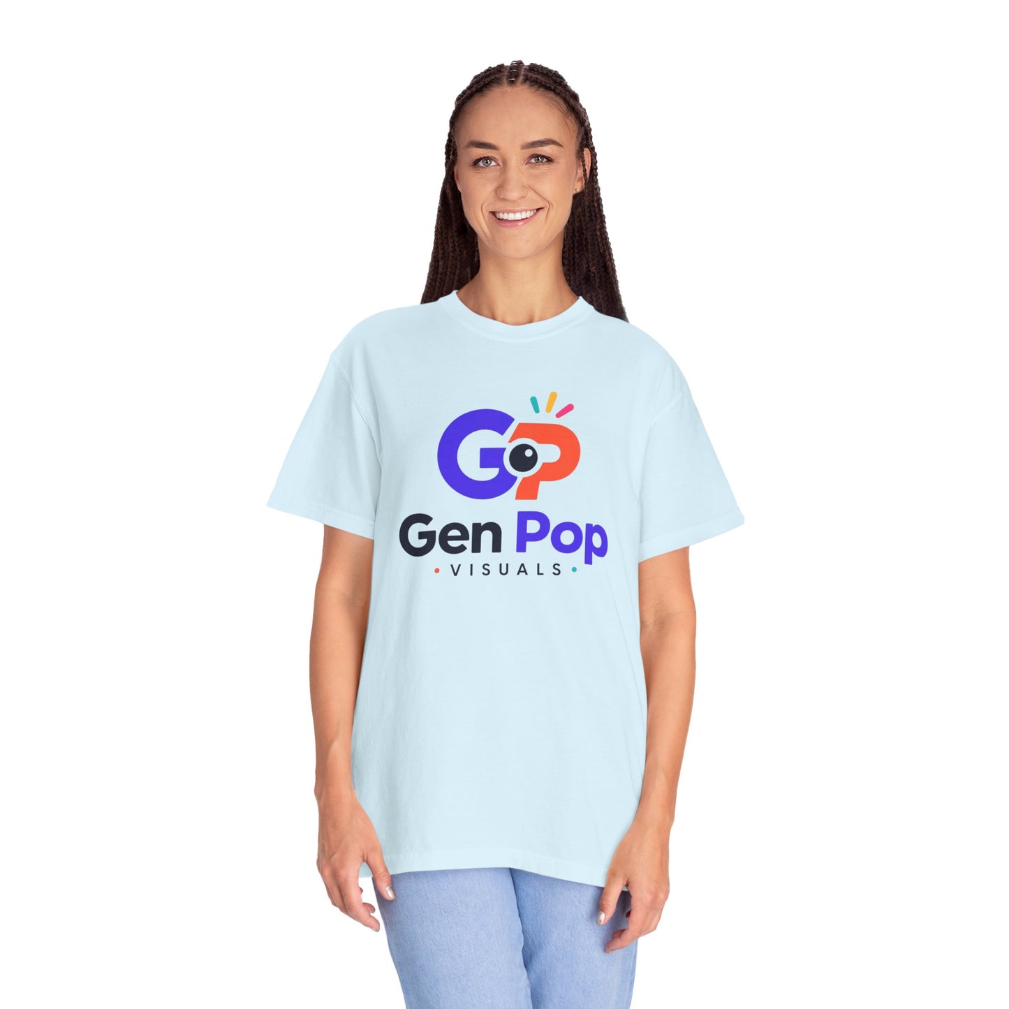 Gen Pop Visuals Unisex Garment-Dyed T-shirt