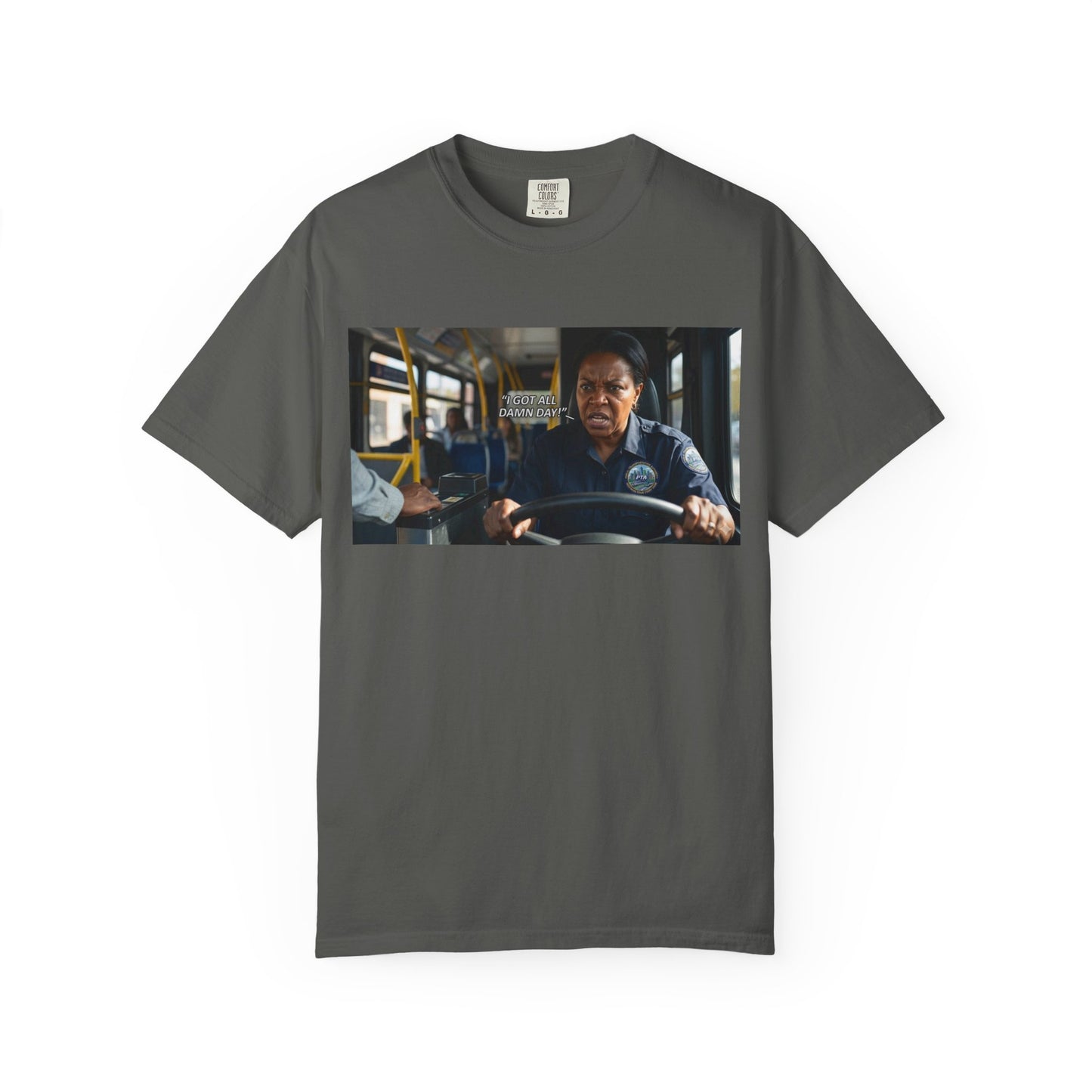 Having a Bad Day Funny Mood Garment-Dyed T-Shirt — Relatable Gift Idea