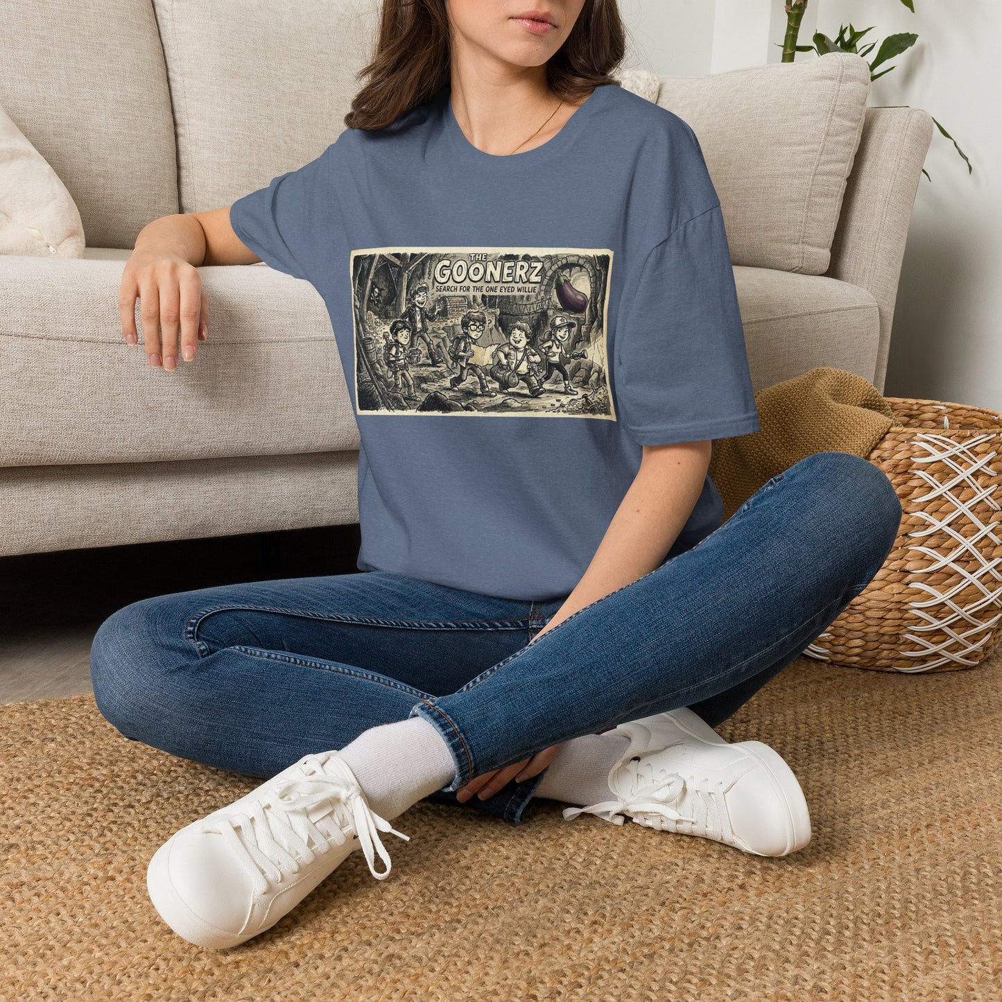 Egg plant adventures Unisex Softstyle T-Shirt