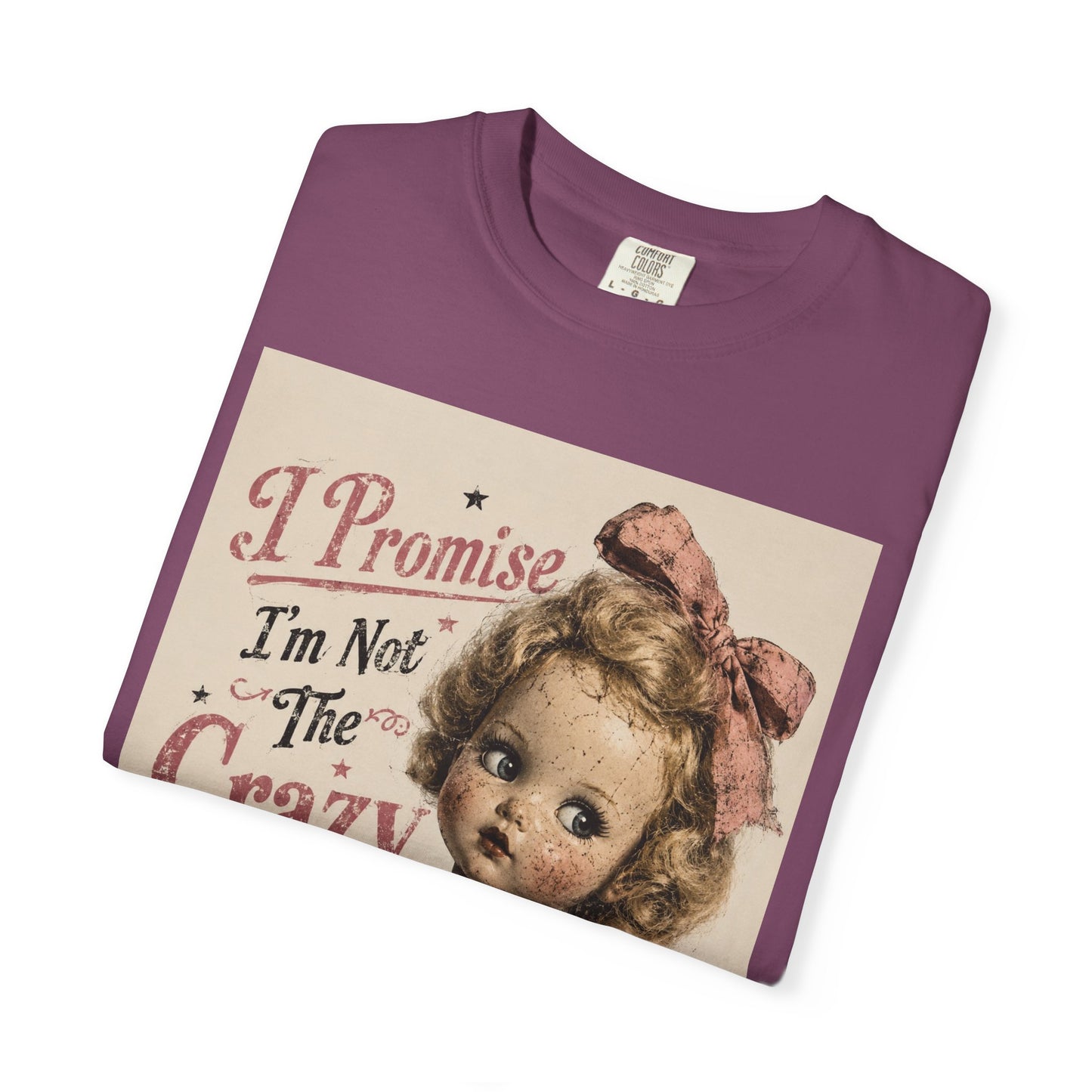 Crazy Girlfriend Unisex Garment-Dyed T-shirt
