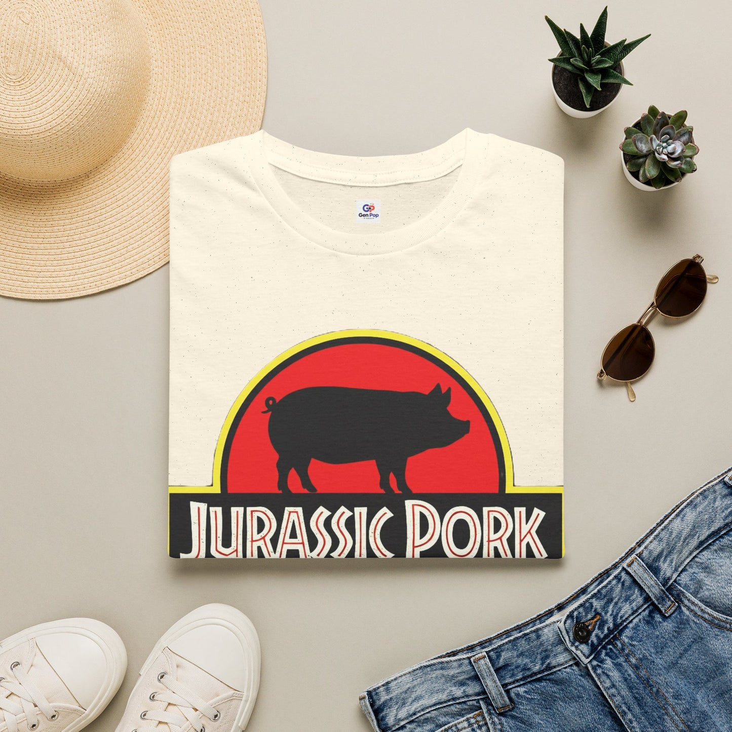 Jurrasic Pork Unisex Softstyle T-Shirt
