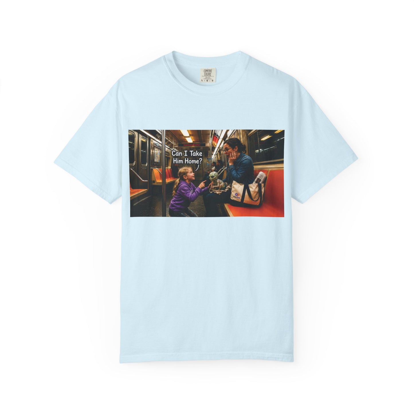 Can I Take Him Home? Unisex Garment-Dyed T-shirt