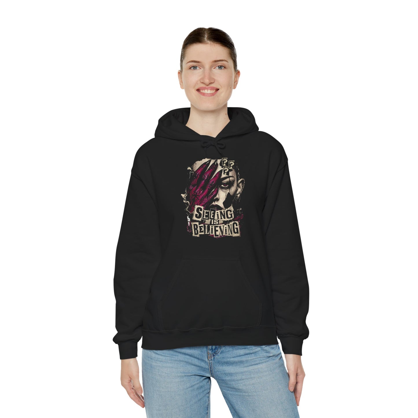 Seeing is Believing Unisex Heavy Blend™ Hooded Sweatshirt