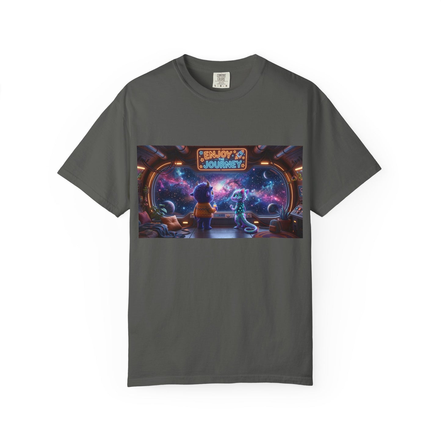 Enjoy the journey Unisex Garment-Dyed T-shirt