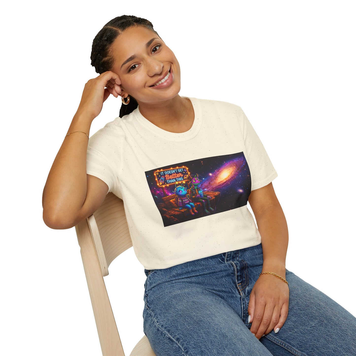 It Doesn't Get Better Than This Motivational Softstyle Tee — Unique Unisex Gift