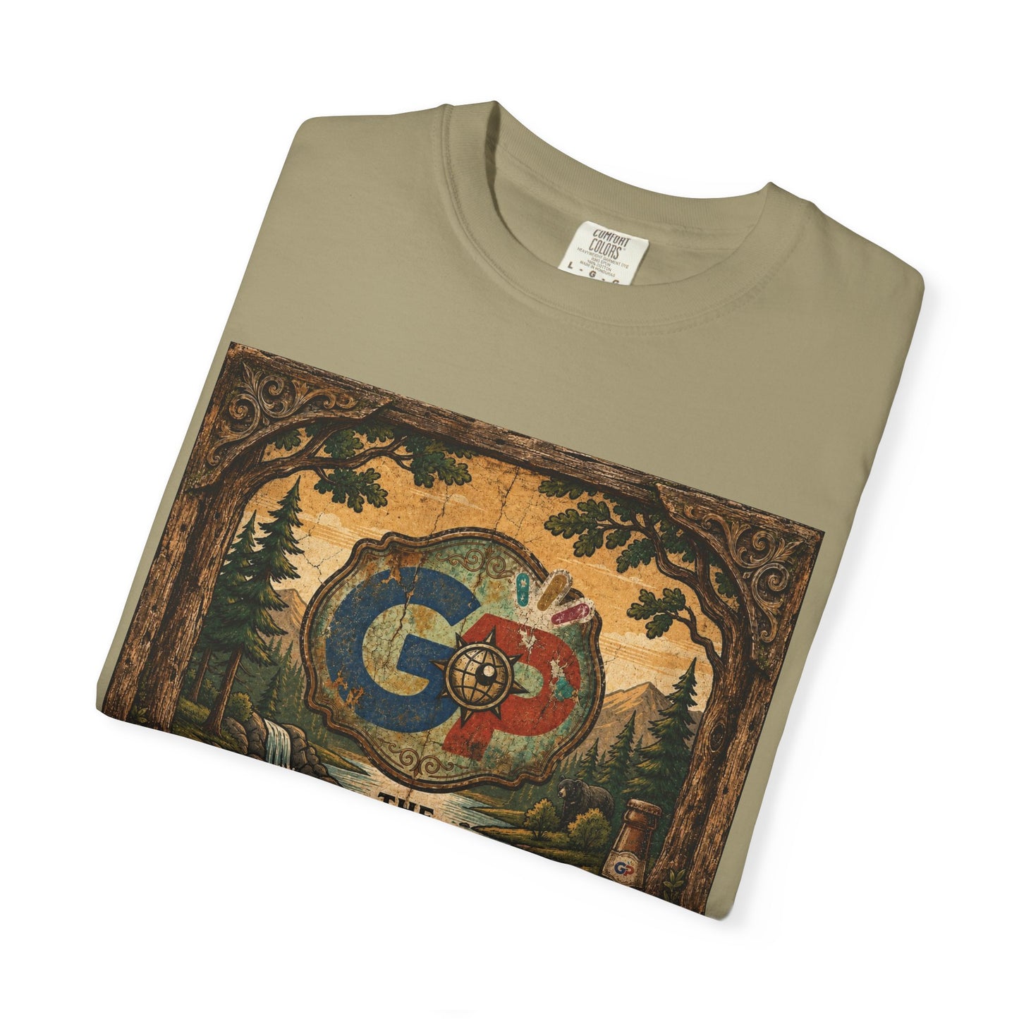 Gen Pop Beer Company Unisex Garment-Dyed T-shirt