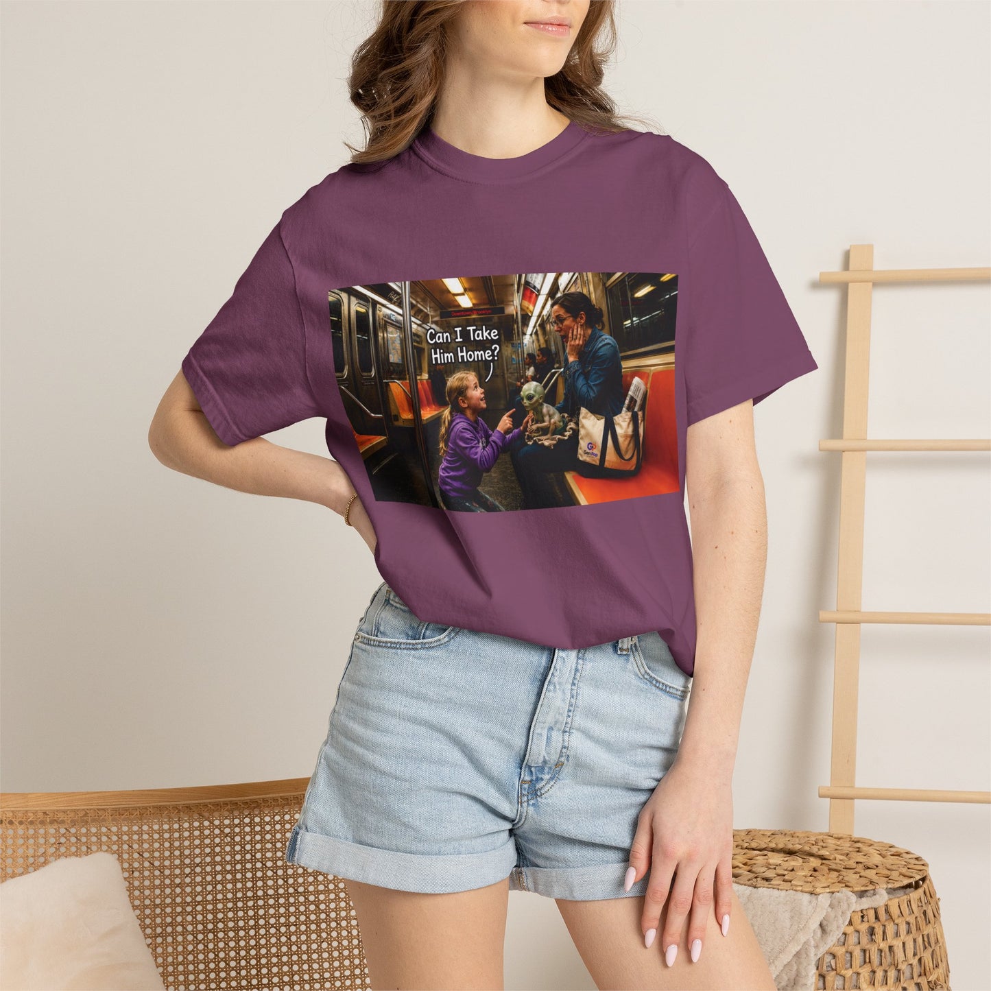 Can I Take Him Home? Unisex Garment-Dyed T-shirt