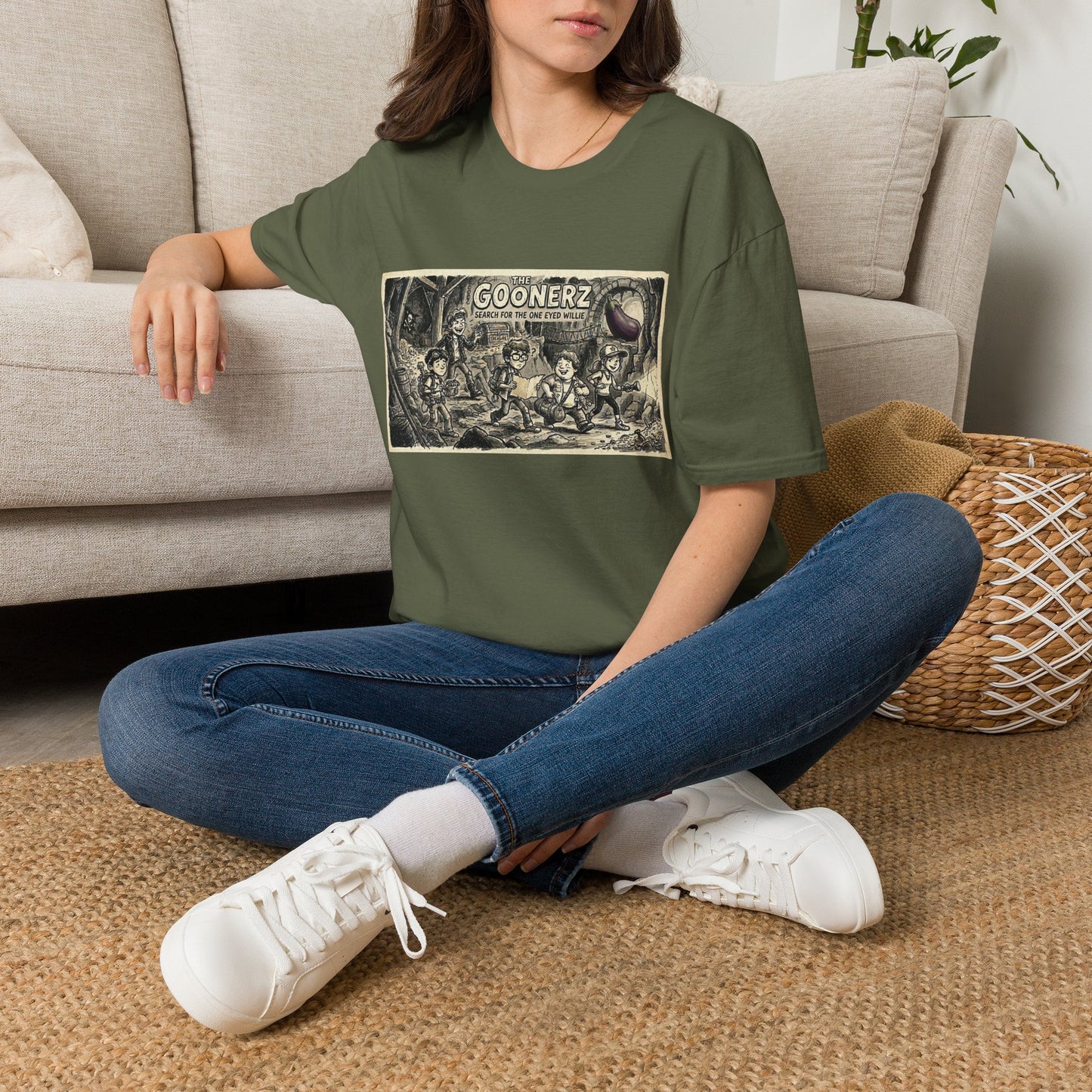 Egg plant adventures Unisex Softstyle T-Shirt