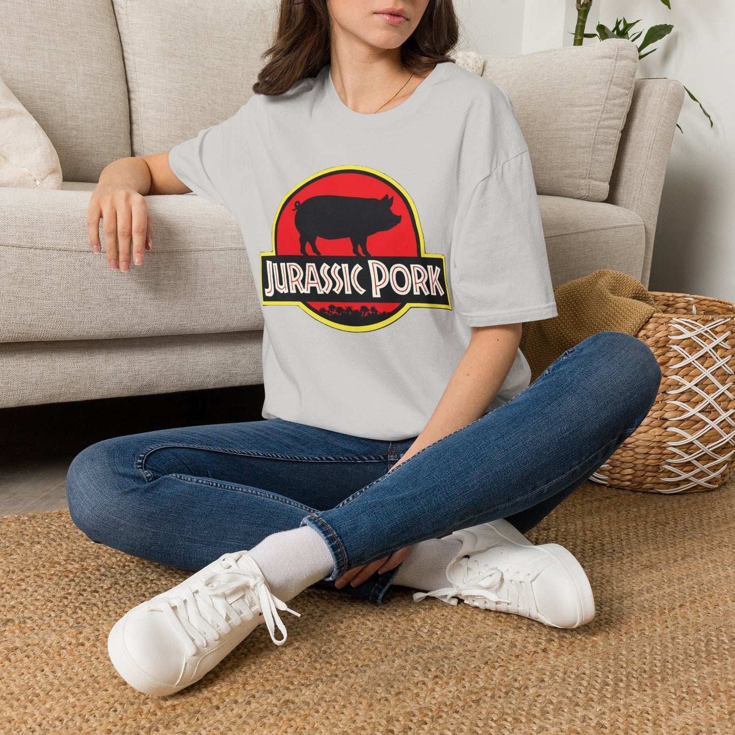 Jurrasic Pork Unisex Softstyle T-Shirt