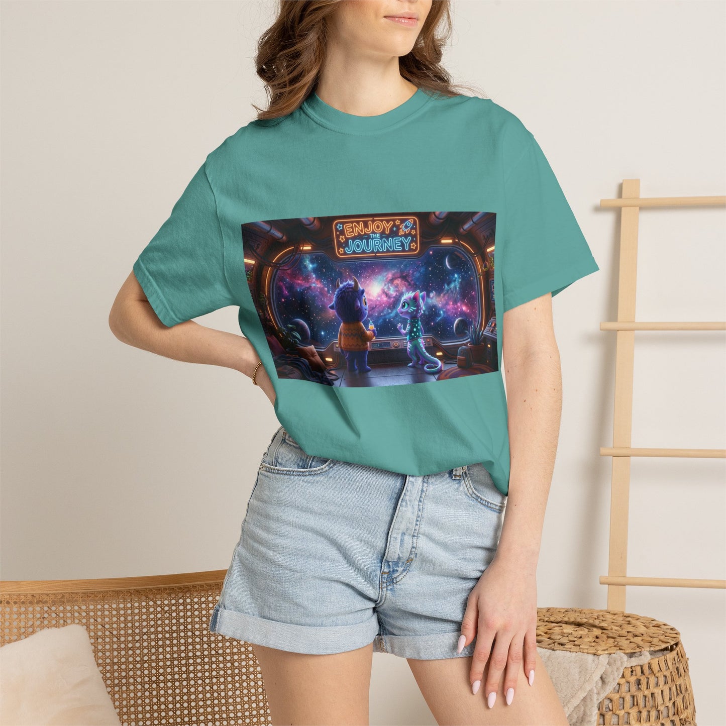 Enjoy the journey Unisex Garment-Dyed T-shirt