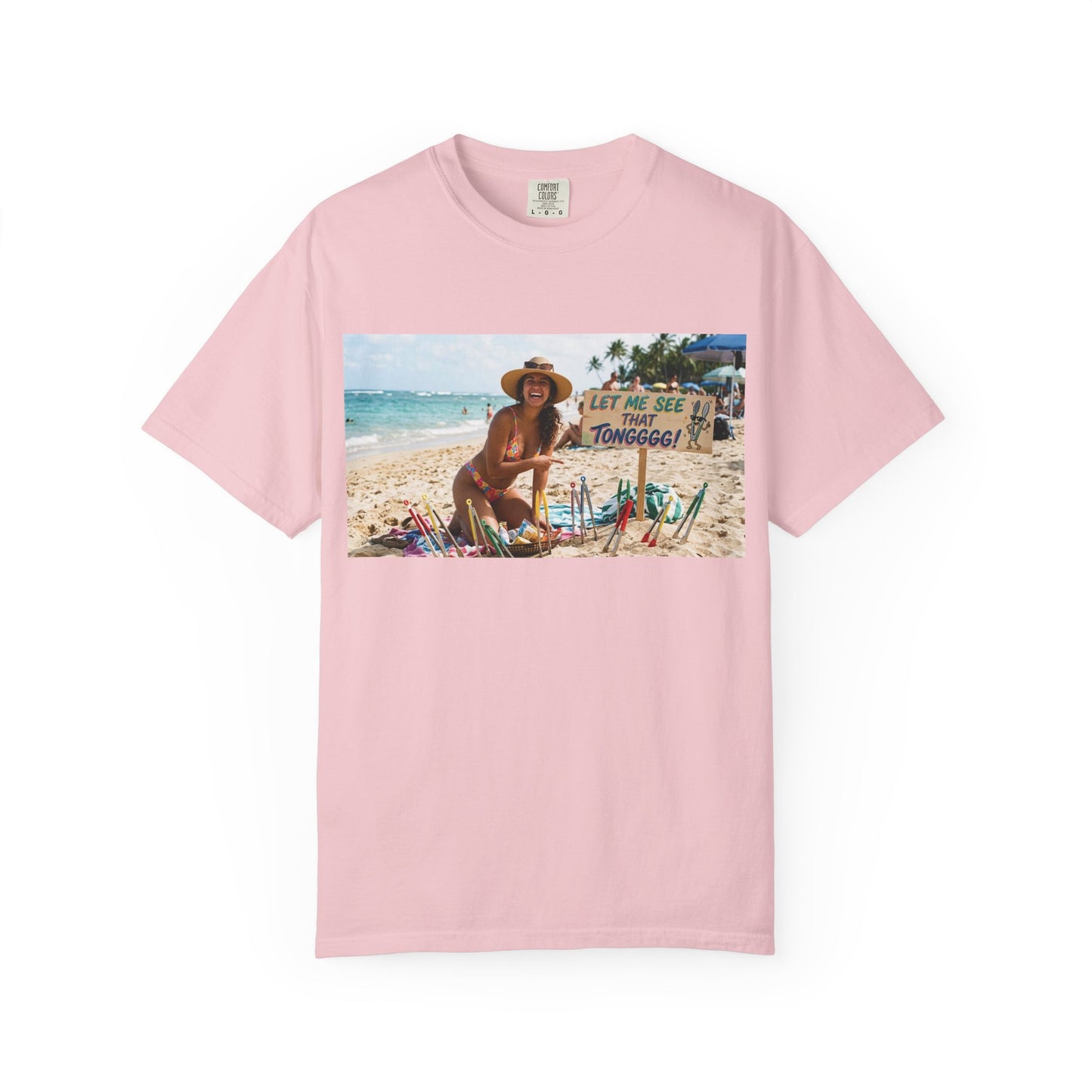 Let me see that tong Unisex Garment-Dyed T-shirt
