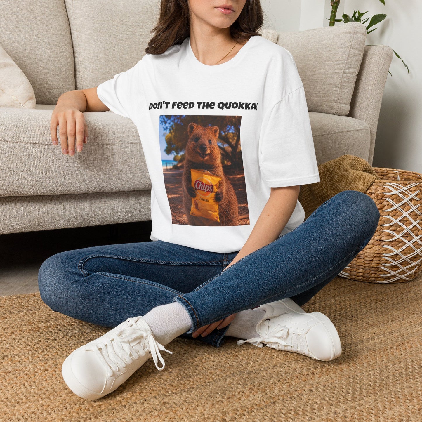 Quokka Funny Graphic Softstyle Tee — Unique Animal Lover Gift