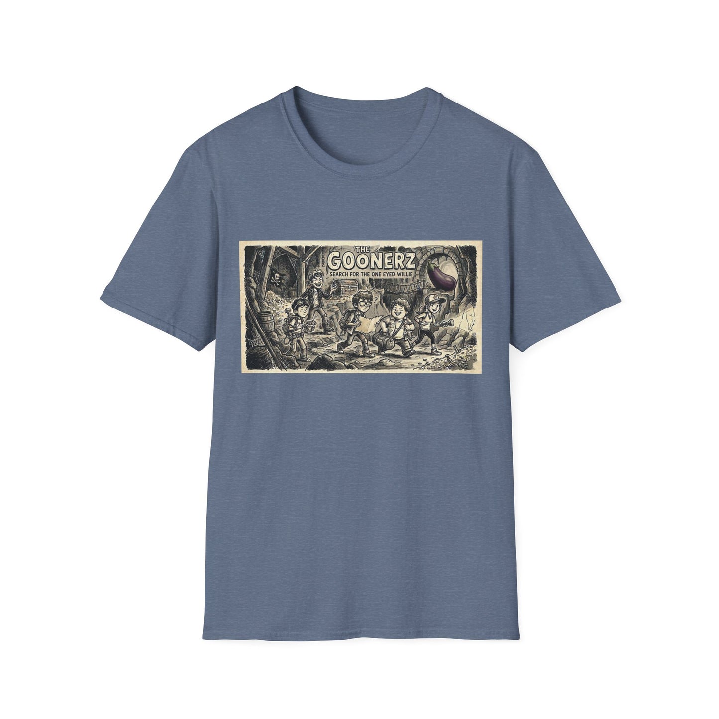 Egg plant adventures Unisex Softstyle T-Shirt