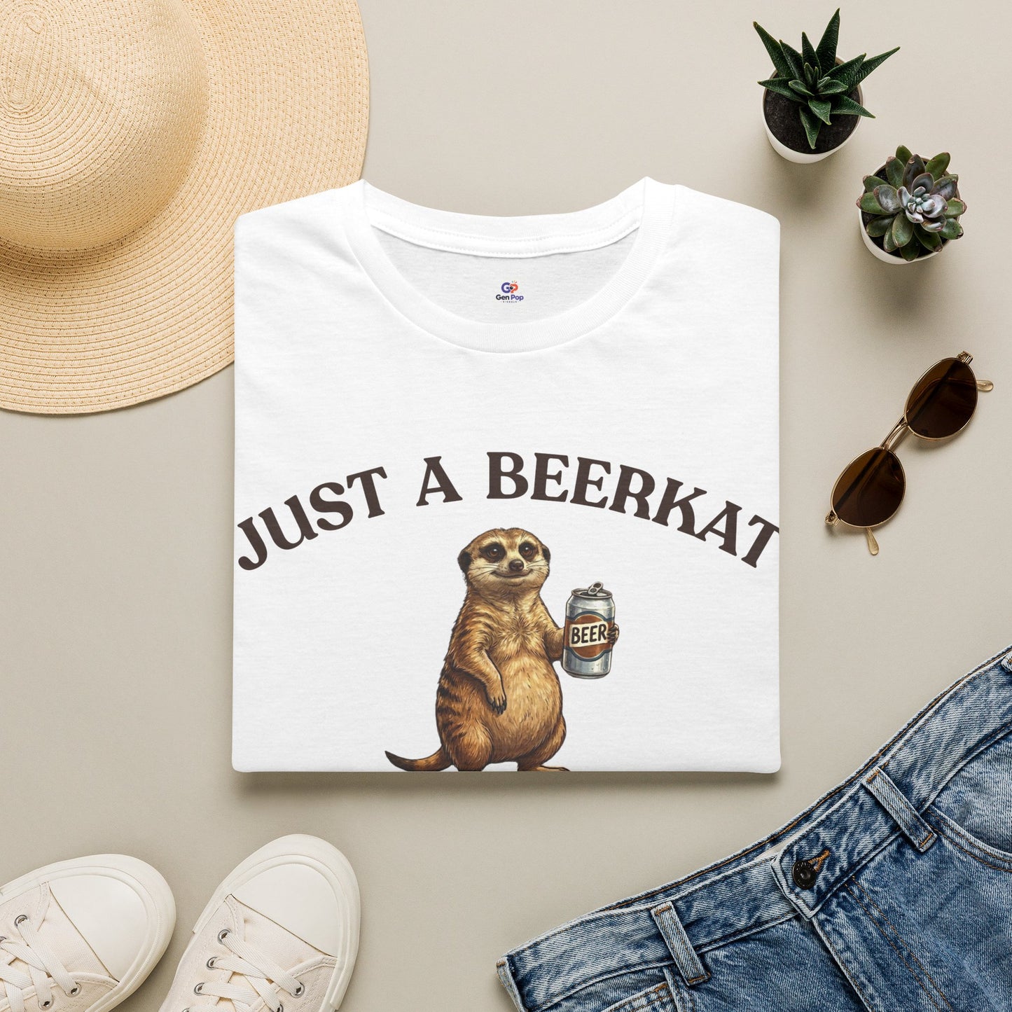 Beerkat Meerkat Unisex Softstyle T-Shirt