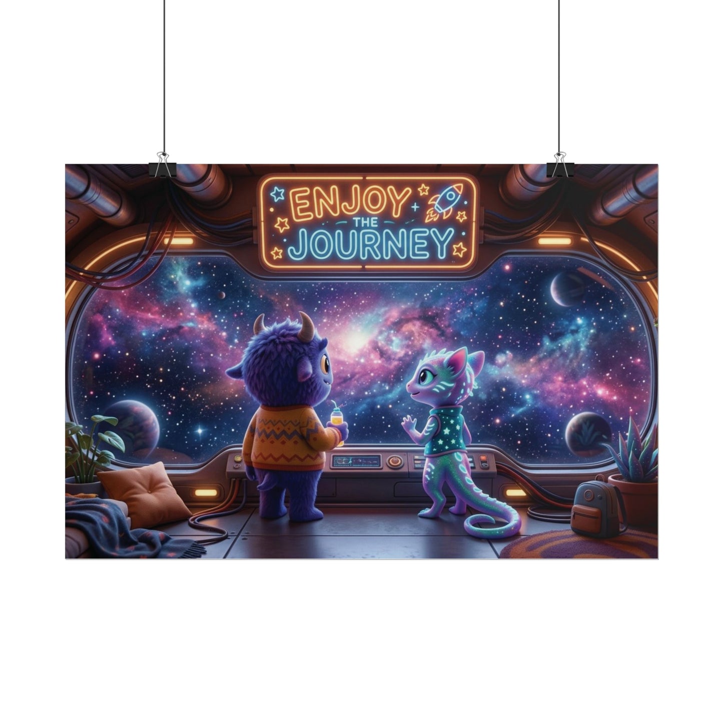 Enjoy the Journey Rolled Posters