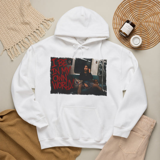 I be in my own world Unisex Heavy Blend™ Hooded Sweatshirt