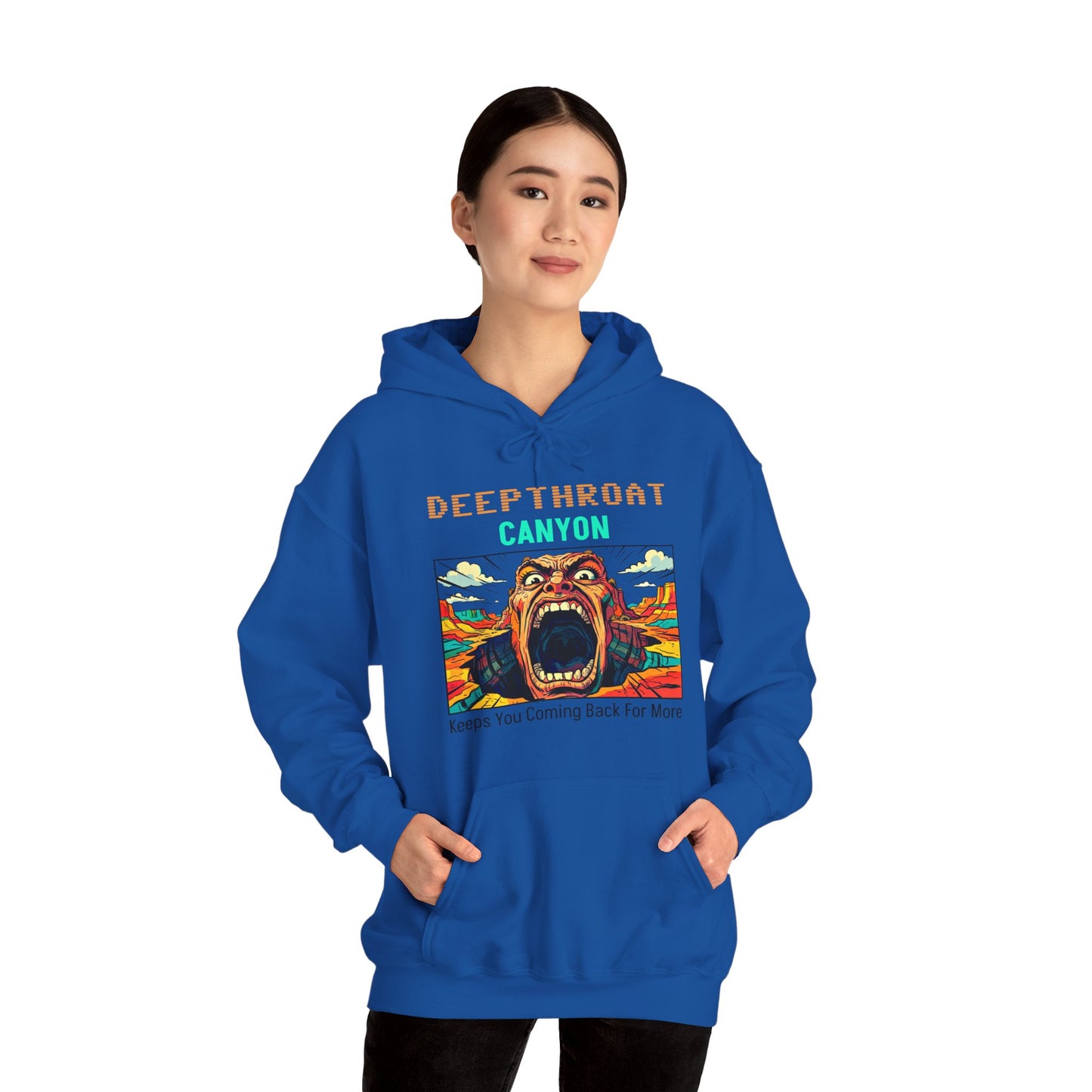 Deepthroat Canyon Unisex Heavy Blend™ Hooded Sweatshirt