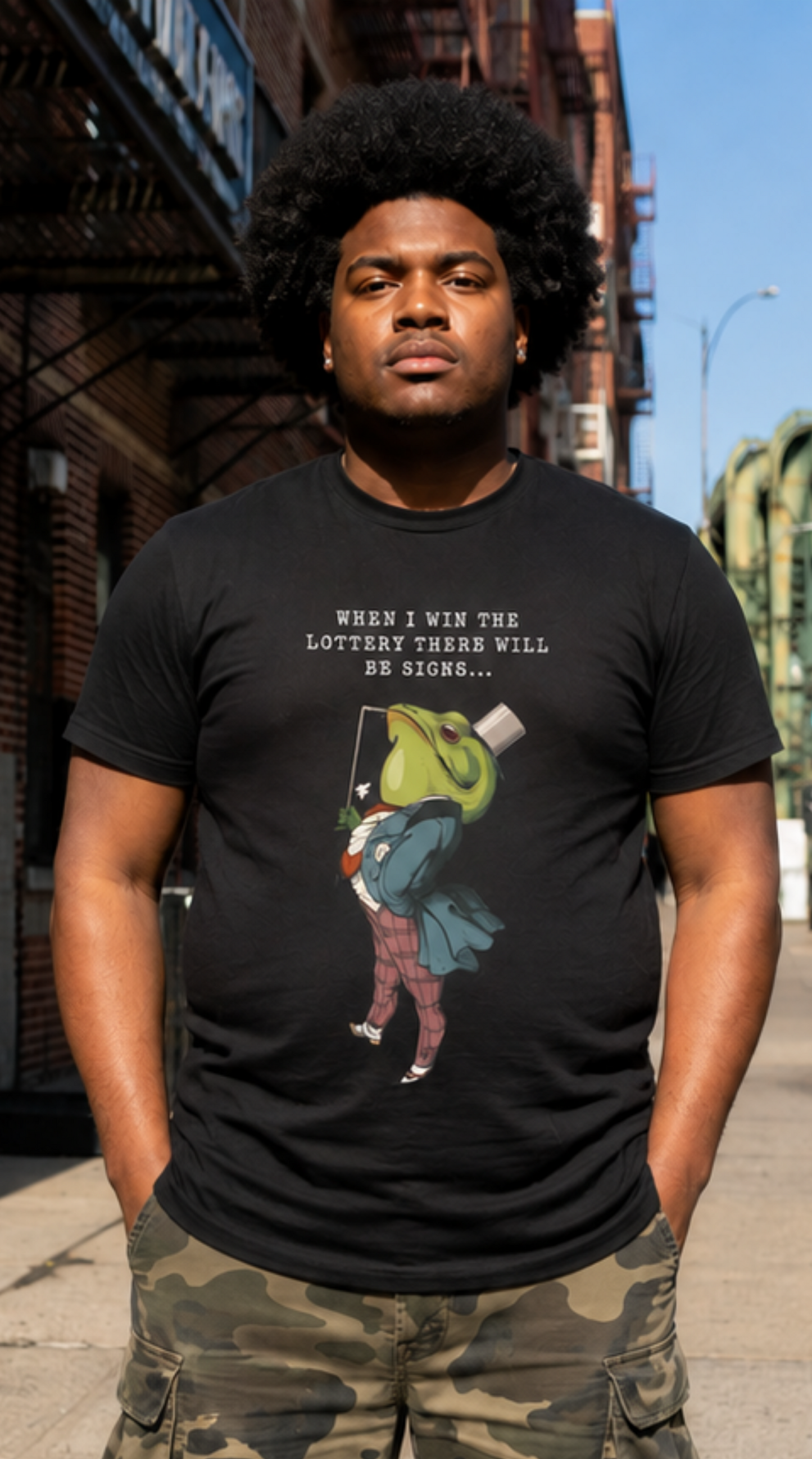 When I Win the Lottery Funny Softstyle Tee — Relatable Gift Idea